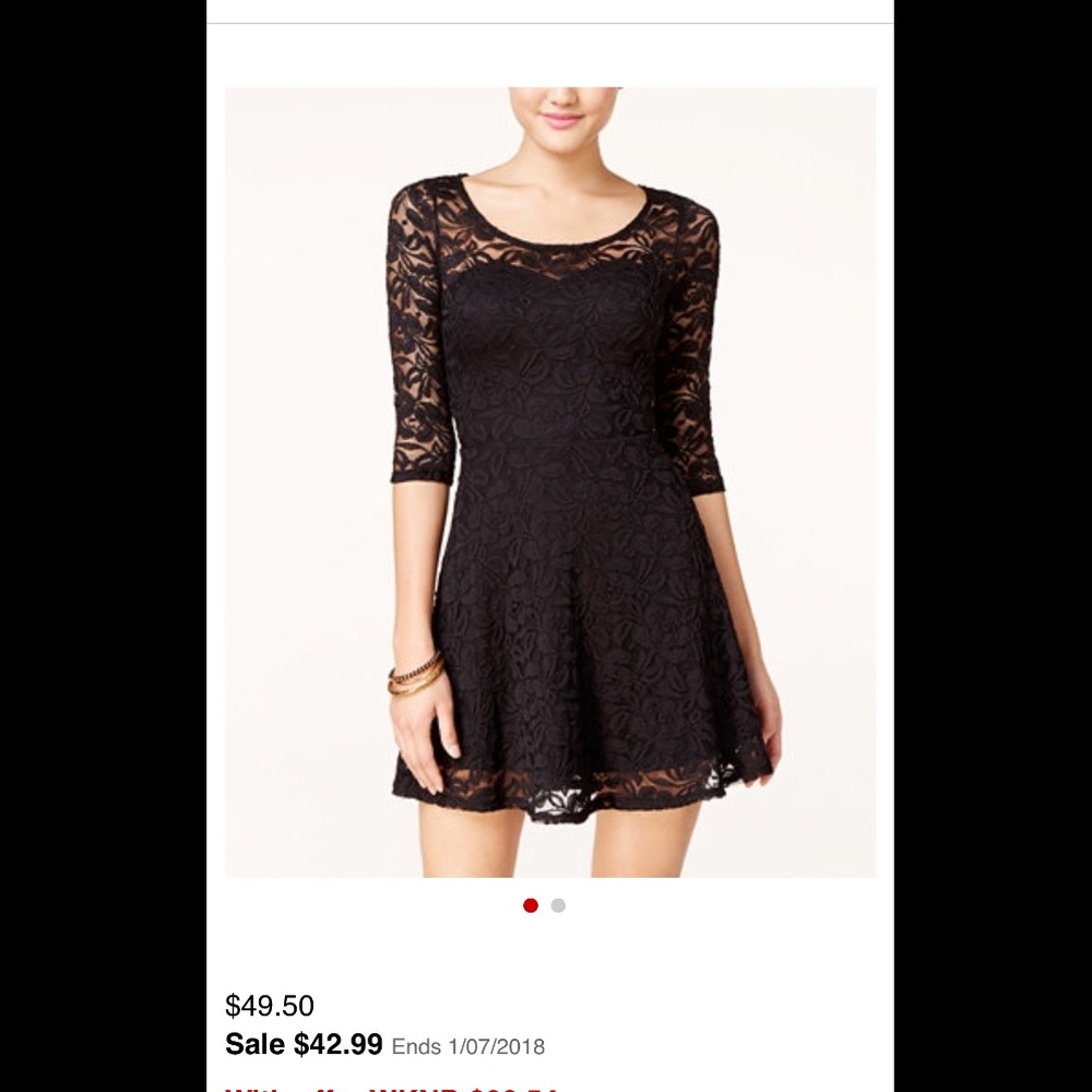 Material girl skater dress